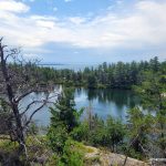 Unnamed Lake #2 and Lake Huron