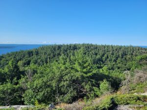 View back towards White Mountain - West Peak