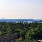 View east of the islands of the North Channel