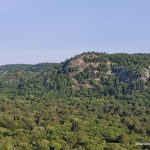 Rugged hills of La Cloche Mountain range